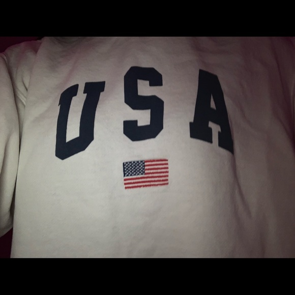 ☆ USA brandy crop sweater ☆ - Picture 3 of 3